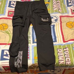 Men's Black Smoke Rise Pants